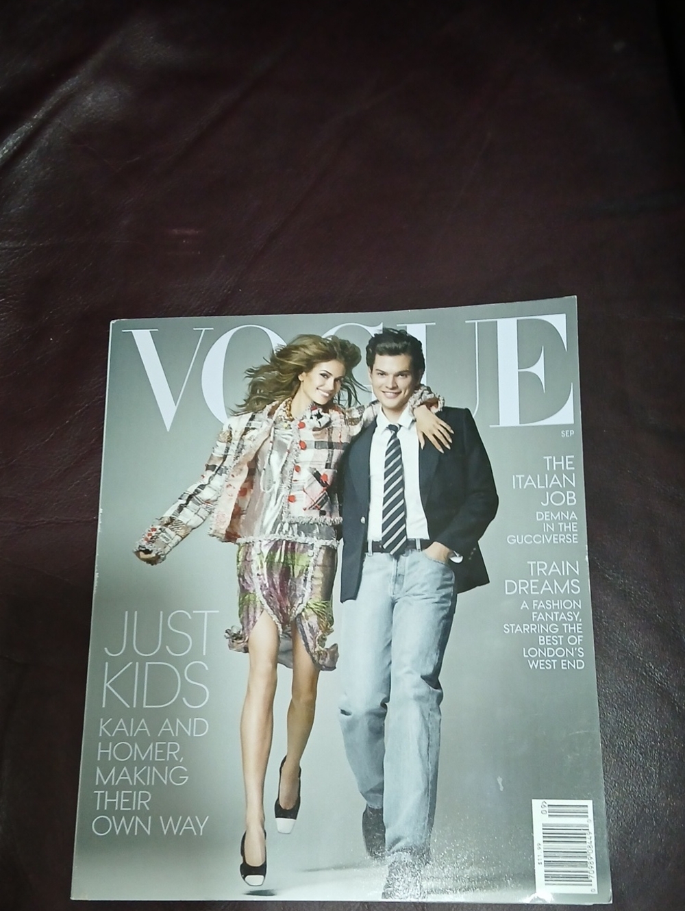 Vogue Magazine USA September 2026 Kaia Gerber Homer Gere The Shards